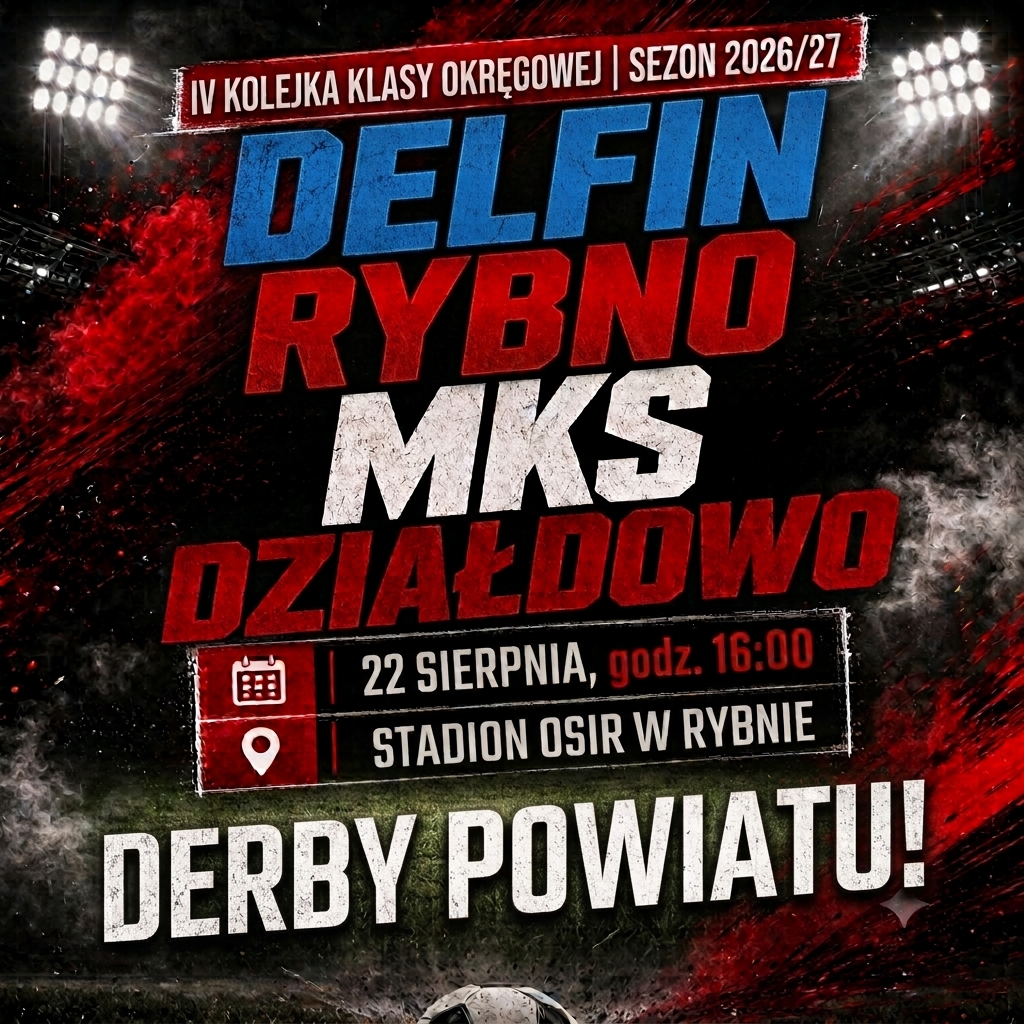 DERBY POWIATU DZIAŁDOWSKIEGO!